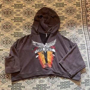 Rare Free People Free Spirit Hoodie